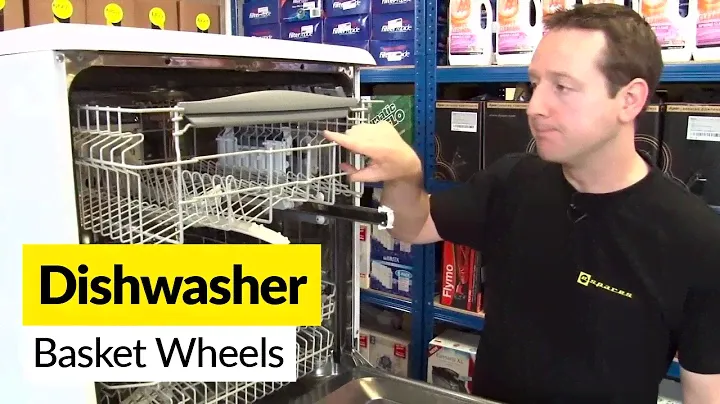How to replace dishwasher basket wheels