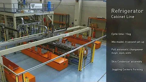 Refrigerator Cabinet Line