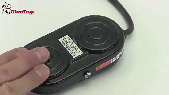 GBC PB2600 Modular Electric Comb Opener Demo