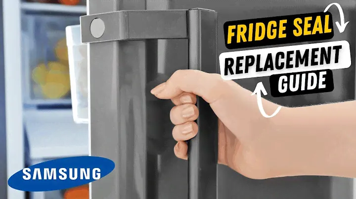 Samsung Fridge Door Seal Replacement Guide. How-To