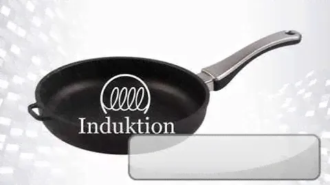 Induktion Pfanne 24 cm Ø / Flache Pfanne für Induktionsherd - Harecker.de
