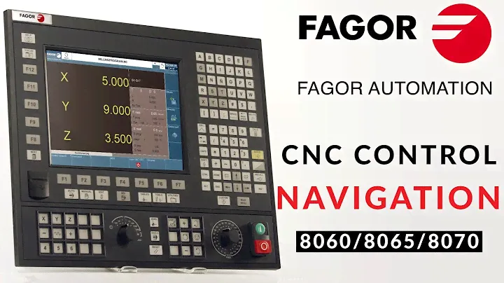 CNC Control Navigation - Fagor CNC 8060 / 8065 / 8070