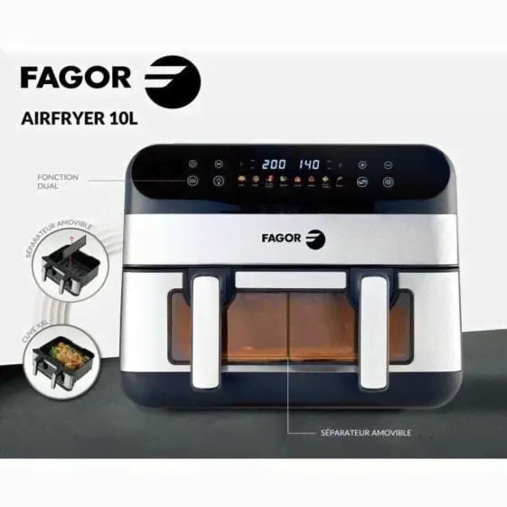 Аэрофритюрница Fagor Fgf10 2400 W 10 L-0