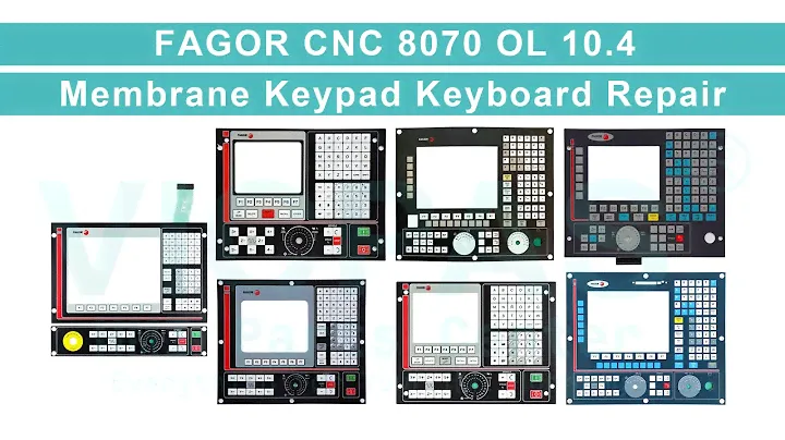 FAGOR CNC 8070-OL-ICU-RS Membrane Keypad Switch