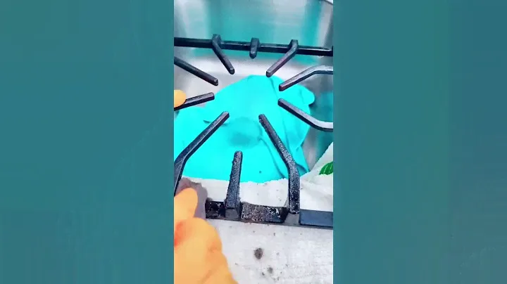 How to clean grates from a gas stove