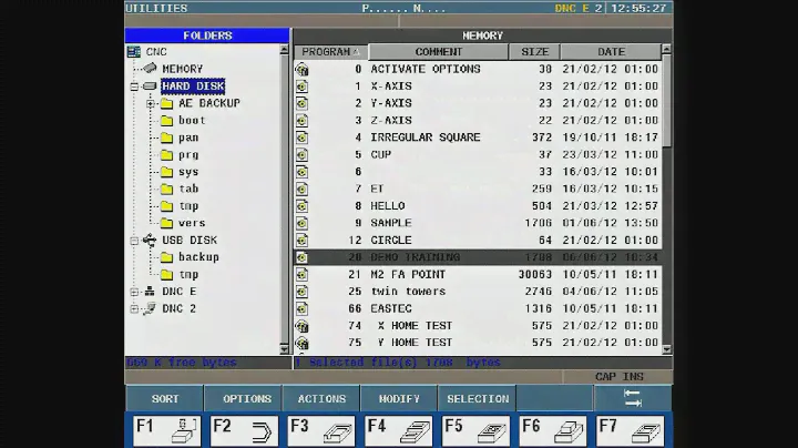 8055i USB file transfer