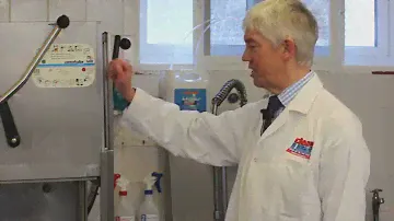 How a commercial dishwasher works